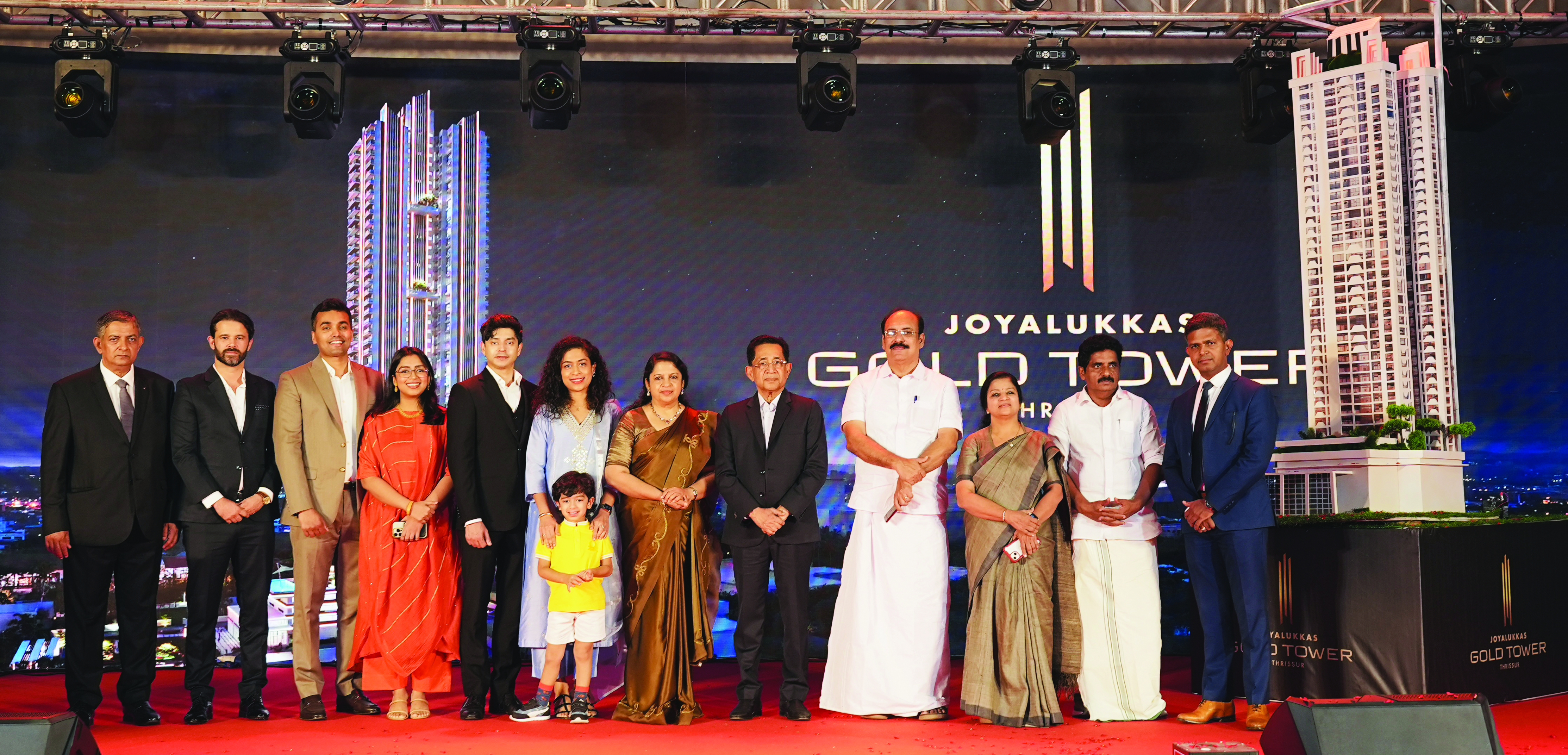 Joyalukkas Lifestyle Developers Unveils Gold Tower Thrissur - Kerala's Tallest Residential Tower Sets a New Benchmark for Luxury Living