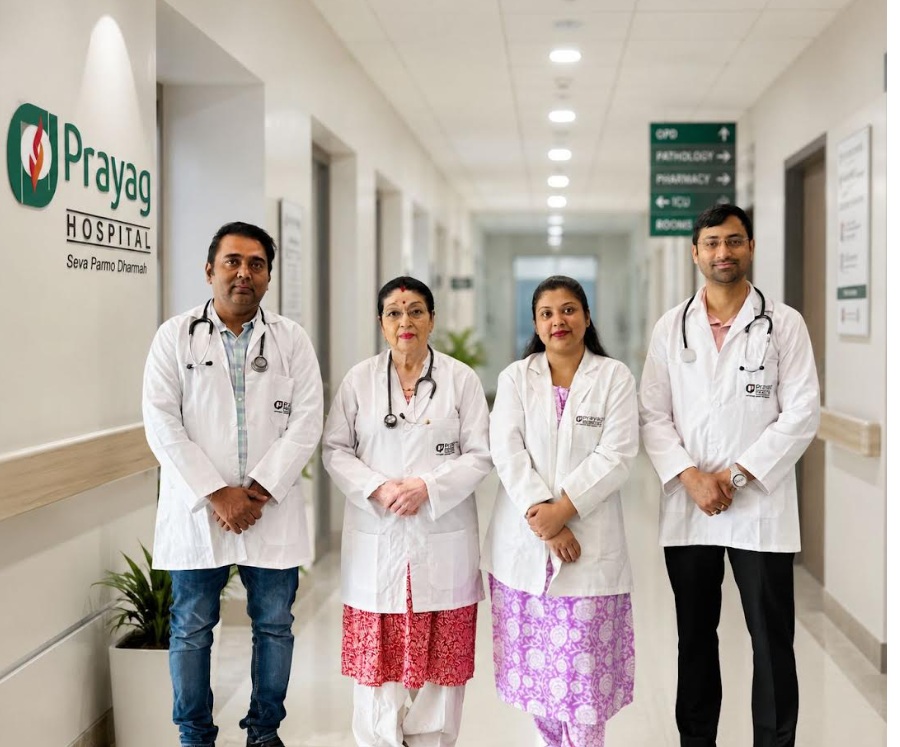 High-Risk Trauma Surgery Saves Road Accident 74-year-old patient at Prayag Hospital